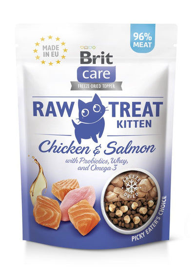 Brit Care Viandes de poulet et de saumon, 40g