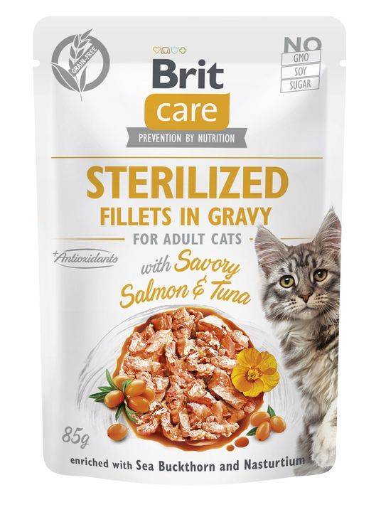 Brit Aliments pour le saumon et le thon, 85g