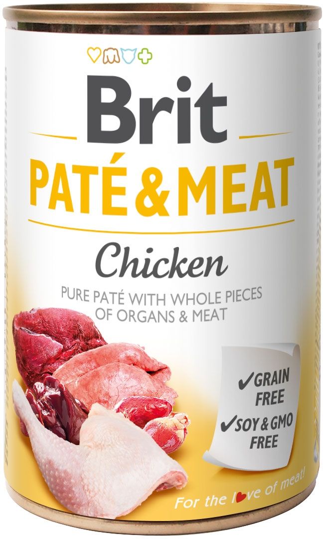 Brit Care Paté & Meat – Pâtée chien au poulet 400 g