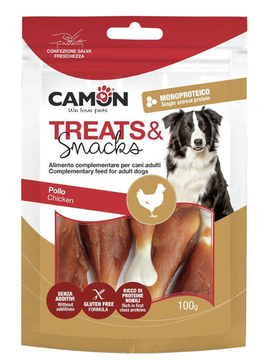 CAMON Poulet CopƒÉnele de Pui Treats, 100g
