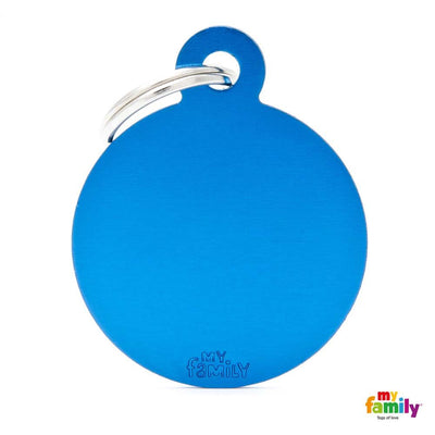 Basic collection Big Round Blue in Aluminum