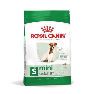 Royal Canin Adult +8 Mini croquettes pour chiens - 2KG