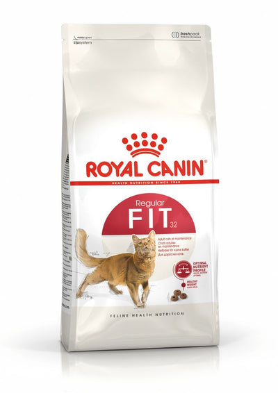 Royal Canin Fit 32 – Croquettes chat adulte 10 kg – La Passion Canine Maroc