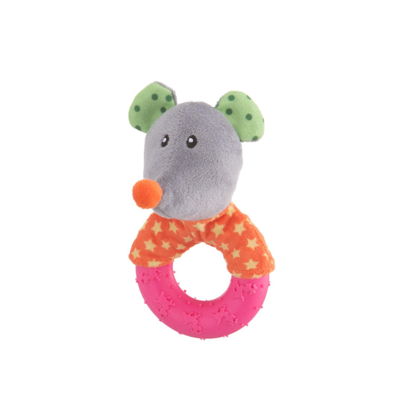 Souris en Peluche avec Anneau LeoPet