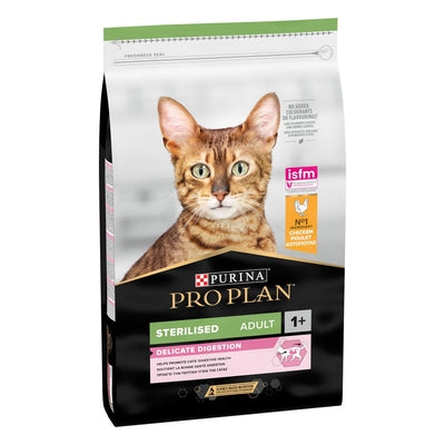 Purina Pro Plan Sterilised Adult – Croquettes chat stérilisé 10 kg – La Passion Canine Maroc