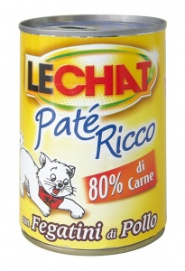 Le Chat Ricco – Pâtée pour chat au poulet 400 g