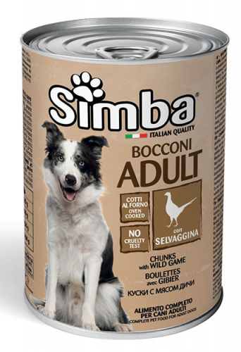 Simba Dog – Bouchées au gibier pour chien 1,23 kg