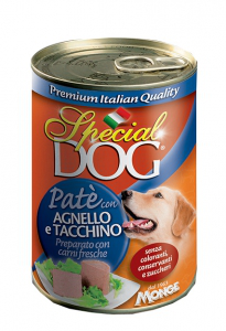 Special Dog – Pâtée chien à l'agneau et dinde 400 g