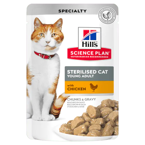 Hill's Science Plan Adult – Sachet pour chat au poulet 85 g
