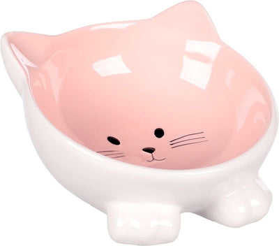 Flamingo Puzi – Bol céramique antidérapant pour chat rose 125 ml – La Passion Canine Maroc
