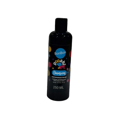 Pooshi – Shampoing antiparasitaire chien et chat 250 ml – La Passion Canine Maroc