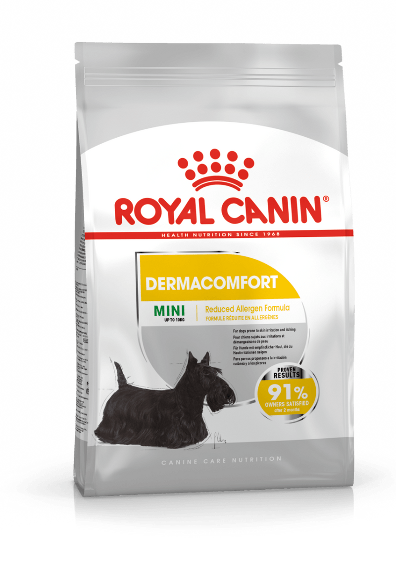 Royal Canin Mini Dermacomfort – Croquettes chien peau sensible 3 kg