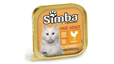 Simba – Pâtée pour chat au poulet 100 g – La Passion Canine Maroc