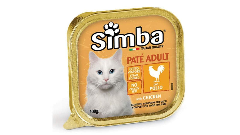 Simba – Pâtée pour chat au poulet 100 g