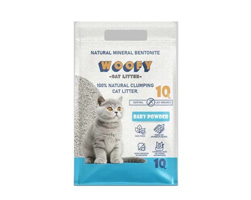 WOOFY LITIERE 10L BABY PAWDER