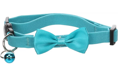 561738Collier avec noeud Castor Turquoise