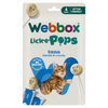 Webbox Lick-e-Pops – Friandise chat au thon x4