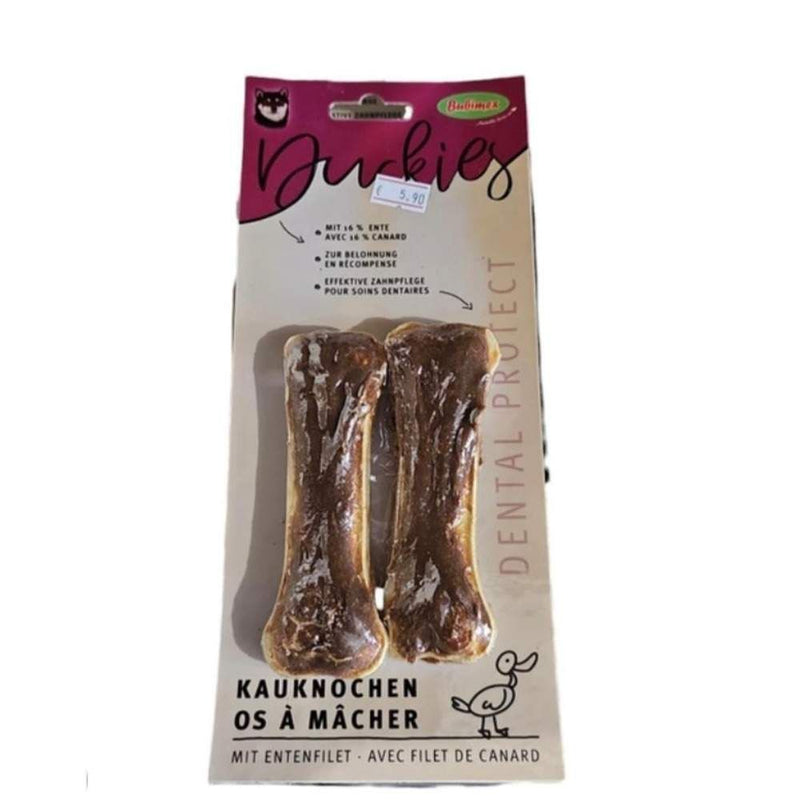 Os à mâcher au filet de canard pour chien 2x90 g