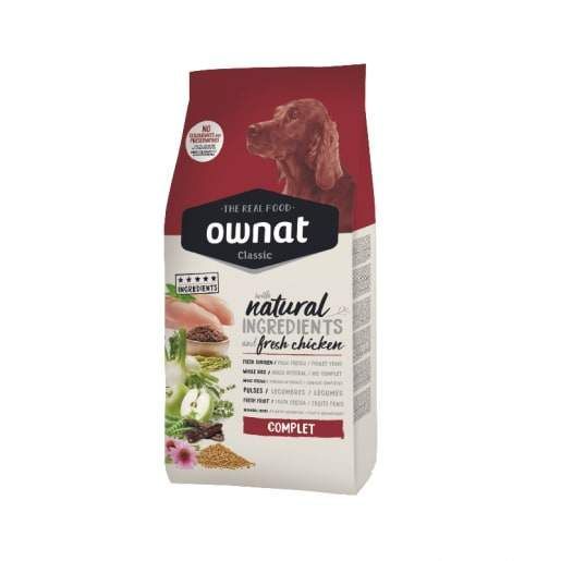 Ownat Classic Complet – Croquettes chien adulte au poulet 20 kg