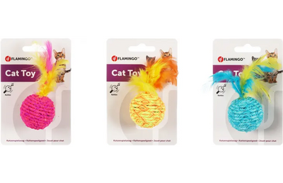 Jouet Shuka Balle Plume Plusieurs Couleurs