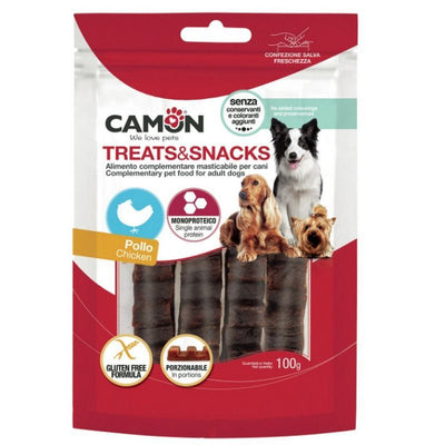 Camon – Barre snack au canard en portions pour chien – La Passion Canine Maroc