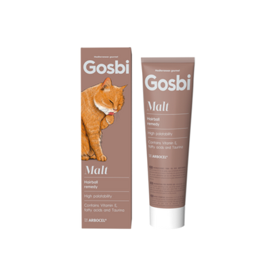 Gosbi Hairballs Removal Paste – Pâte anti-boules de poils chat 50 g – La Passion Canine Maroc