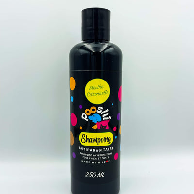 Shampoing menthe citronelle 250 Ml Pooshi