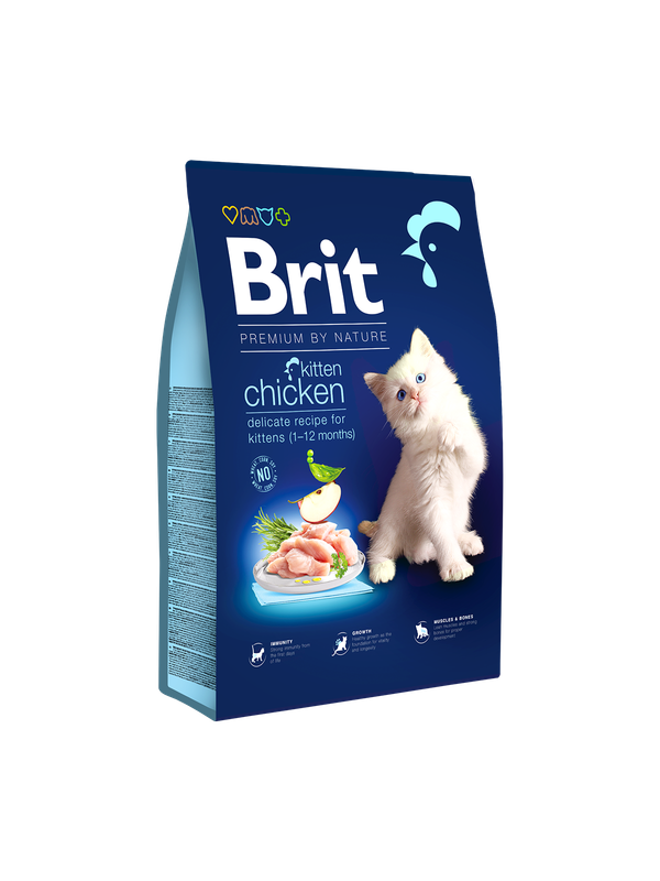 Brit Premium by Nature Cat Kitten Chicken 1.5KG