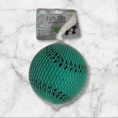 BUBIMEX FUN TOY JOUET BALLE EN CAOUTCHOUC NATURE