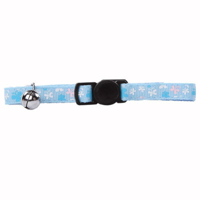 Pawise – Collier chat avec nœud papillon bleu 30 cm – La Passion Canine Maroc