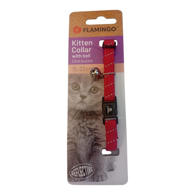 Collier rouge pour chat – La Passion Canine Maroc