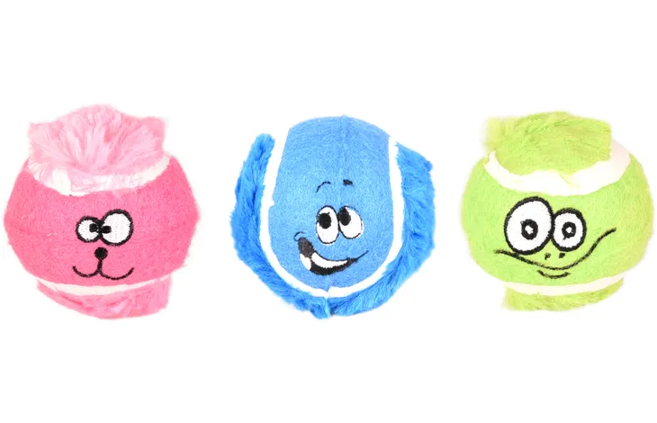 Jouet Fonny Balle De Tennis Plusieurs Couleurs 6cm