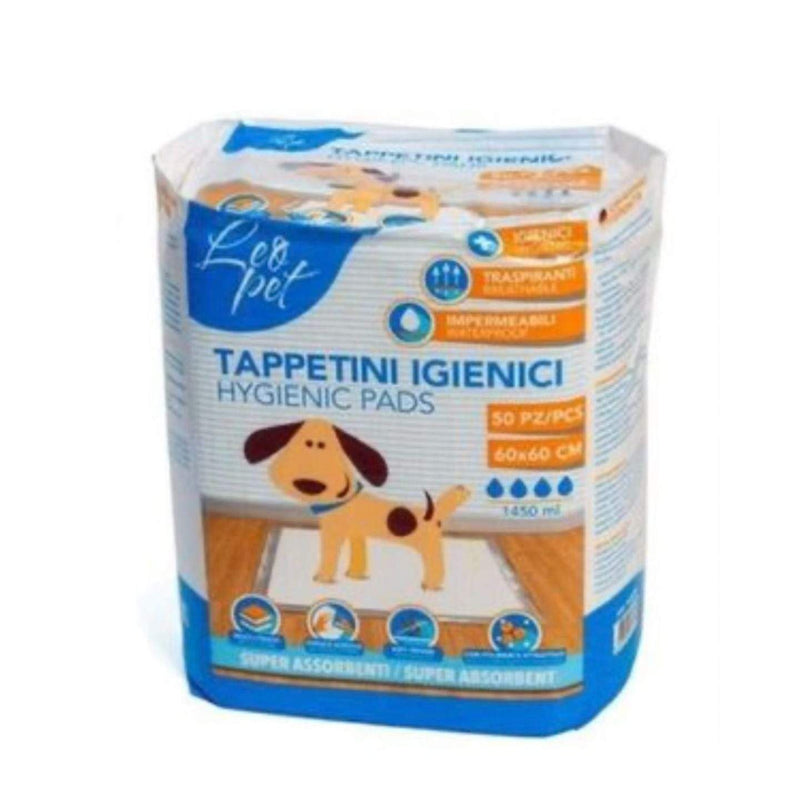 Tapis éducateurs pour chien 60x60 cm – 50 pièces