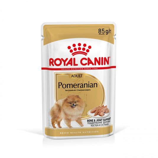 Royal Canin Pomeranian – Pâtée chien en sauce 85 g