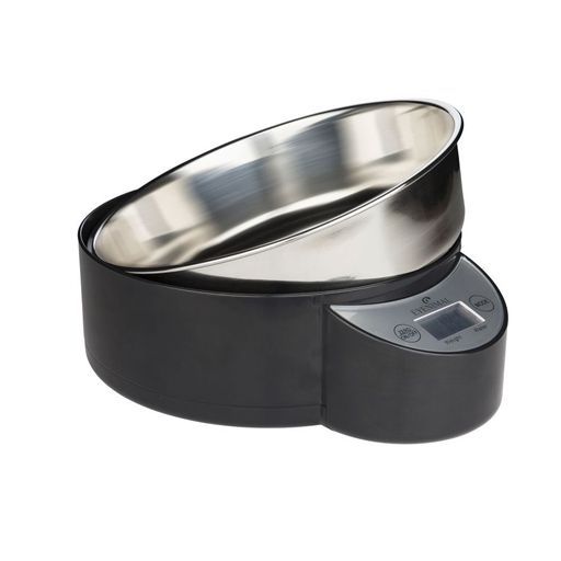 Stefanplast – Conteneur à croquettes avec doseur 18 L noir
