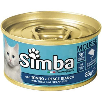 Monge Simba – Pâtée chat au saumon 85 g – La Passion Canine Maroc