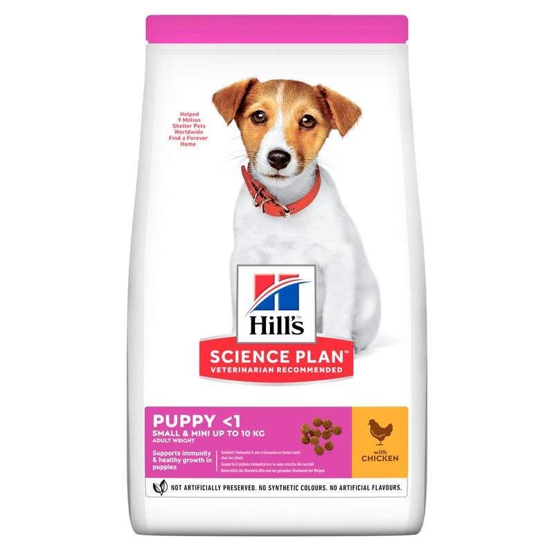 Hill's Science Plan Small & Mini Puppy Food with Chicken 1.5 KG