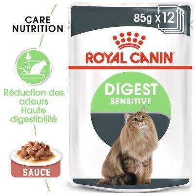 Royal Canin Digest Sensitive – Pâtée chat digestion sensible 85 g