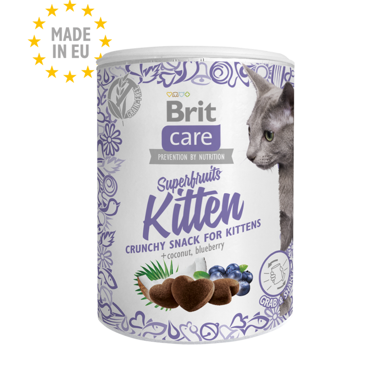 Brit Care Cat Snack Superfruits Kitten 100G