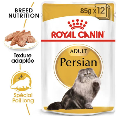 Royal Canin Persian – Bouchées en mousse chat adulte 85 g – La Passion Canine Maroc