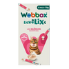 Webbox Lick-e-Lix – Friandise crémeuse chat au saumon x5