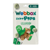 Webbox Lick-e-Pops – Friandises chat à l'herbe à chat x4