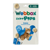 Webbox Lick-e-Pops – Friandise chat au thon x4