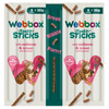 Webbox Cats Delight – Bâtonnets chat saumon et truite 6 x 30 g