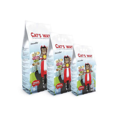 Cat Way Litière Pour Chat Parfumée 18L