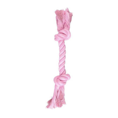 Corde Pour Chien Rose 20cm