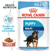 Royal Canin Maxi Puppy – Pâtée chiot grande race en sauce 140 g