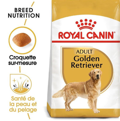 Royal Canin Golden Retriever Adult – Croquettes chien adulte 12 kg – La Passion Canine Maroc