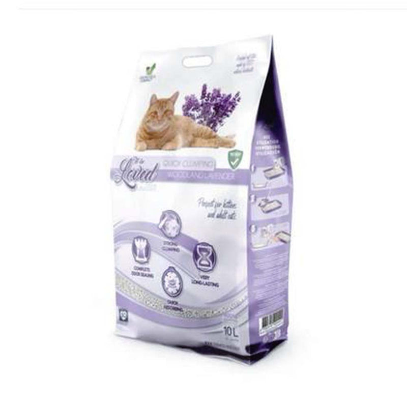 Litière Chat Tobeloved 10L Savon Lavande