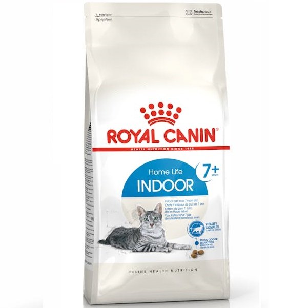 Royal Canin Indoor 7+ – Croquettes chat senior d'intérieur 3,5 kg